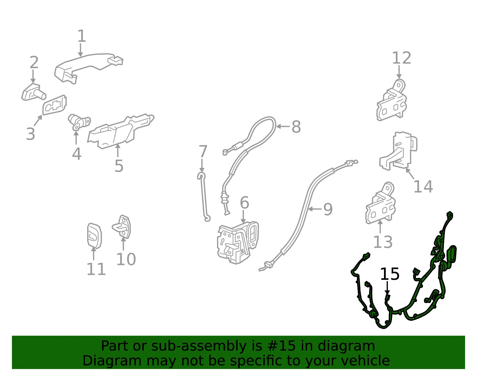 F Harness - GM (85637286)