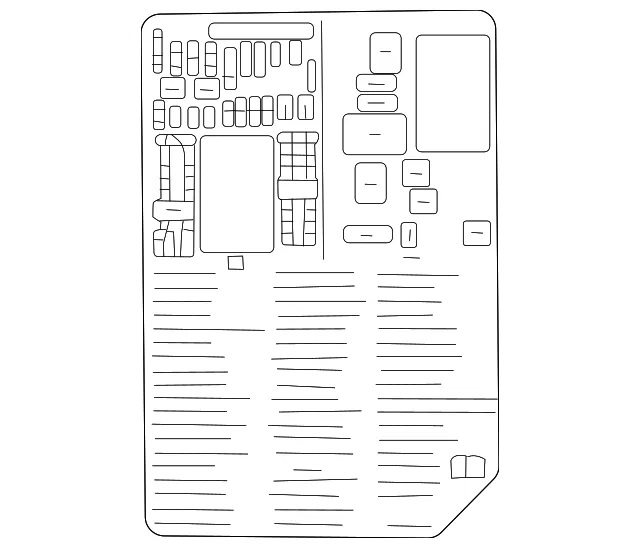 Fuse Box Label - GM (85643678)