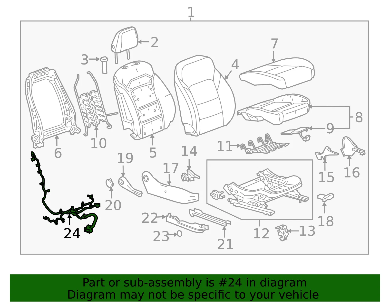 F Harness - GM (85644068)