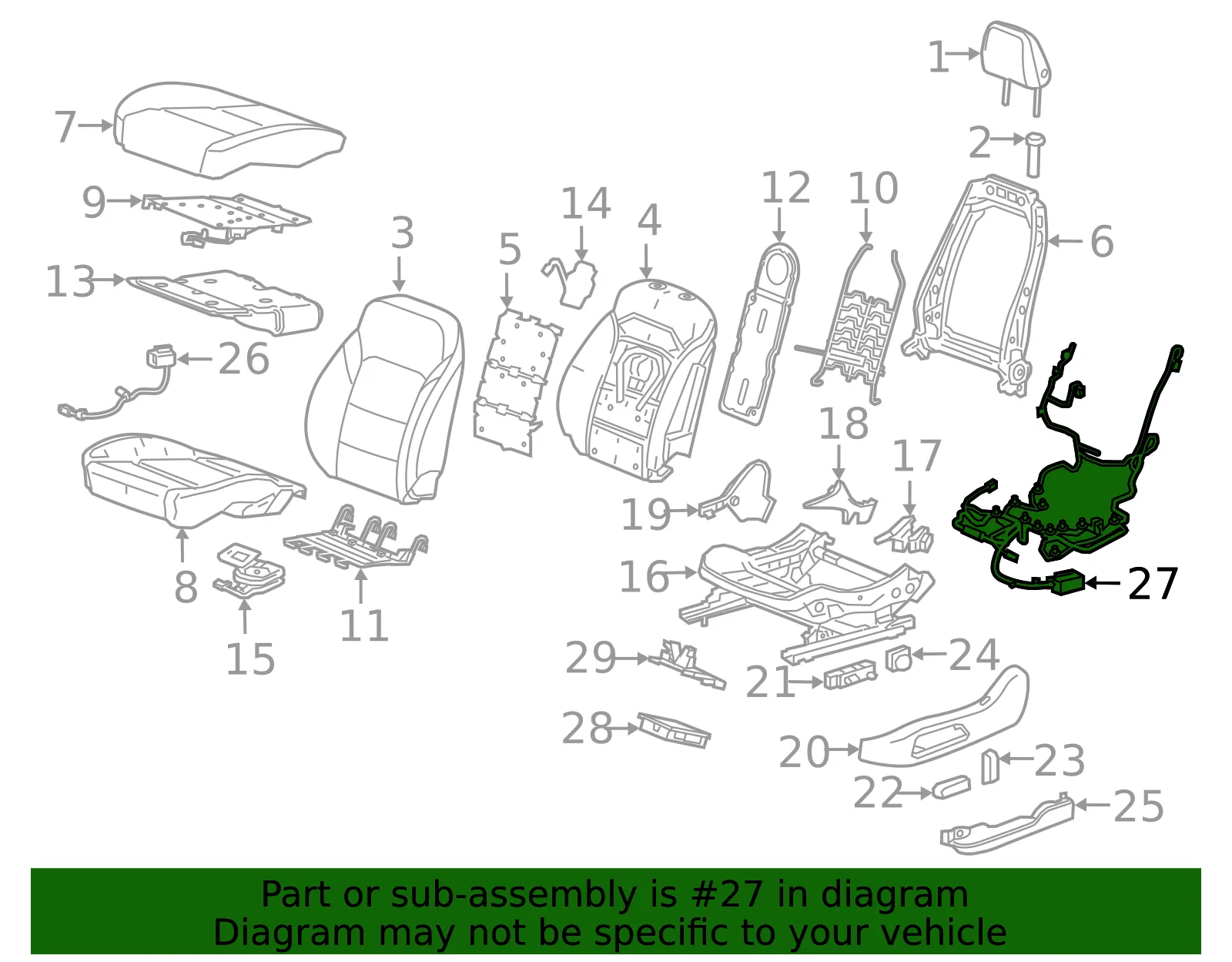 F Harness - GM (85644081)