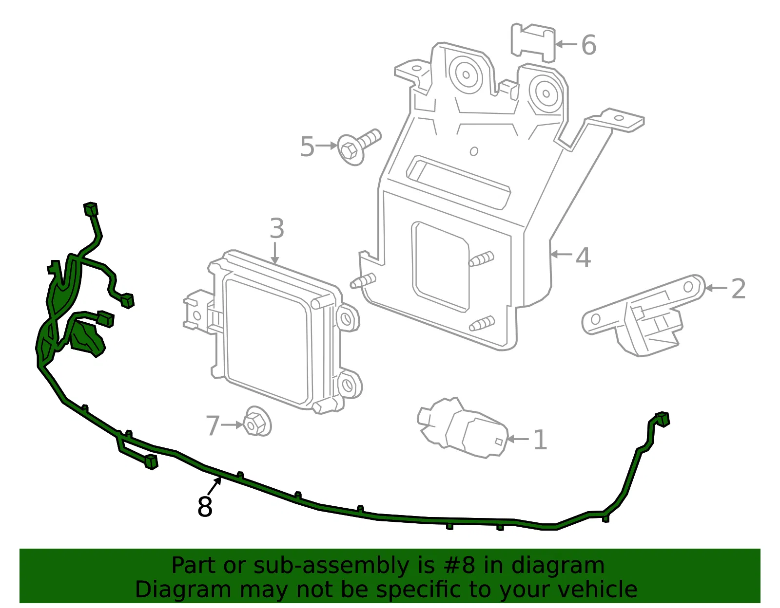 Wire Harness - GM (85644340)