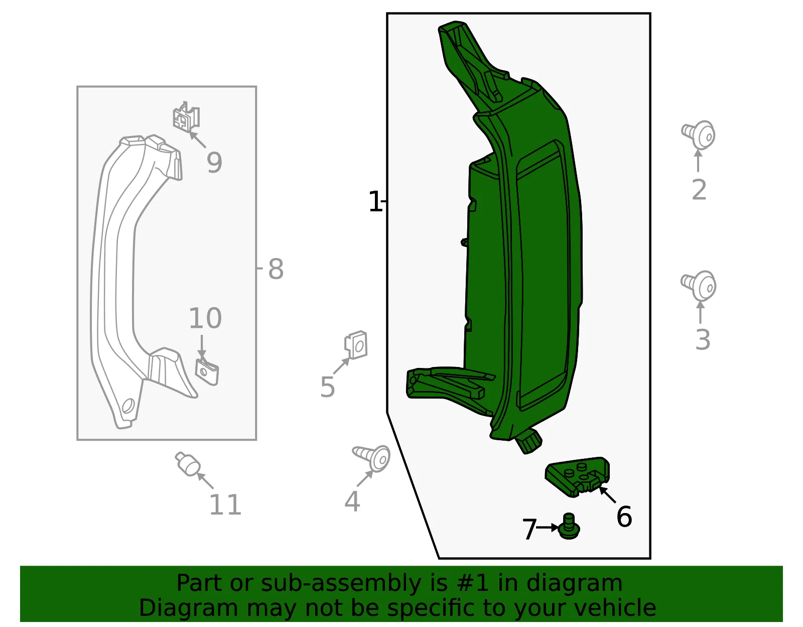 Tail Lamp - GM (85644575)