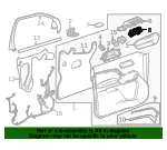Door Window Switch - GM (85670261)