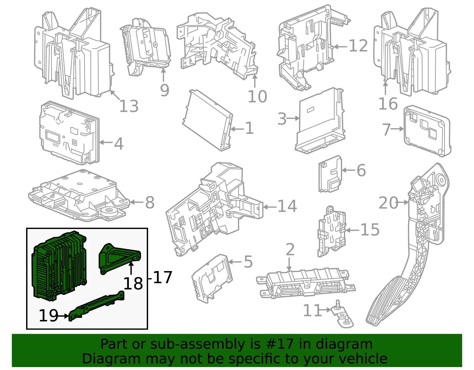 Accessory AC and DC Power Control Module - ACDelco (85670982)