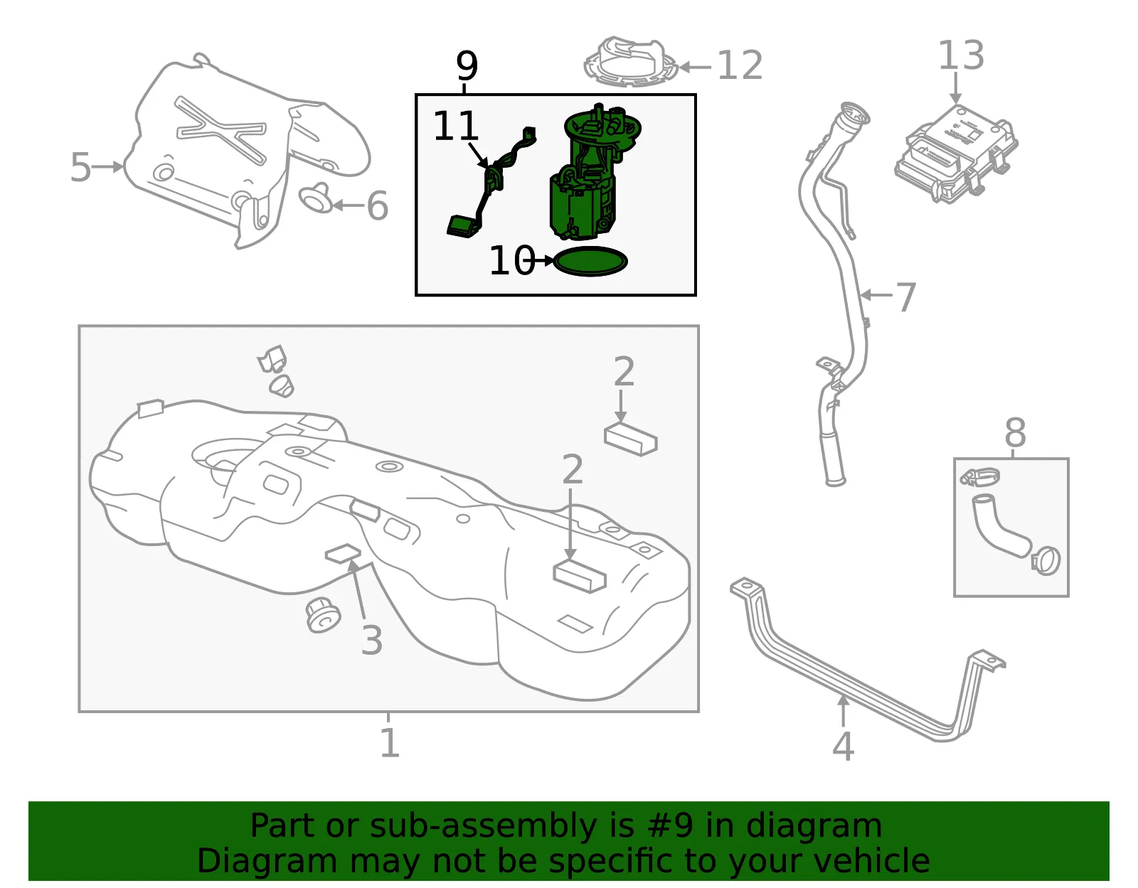 W (S)Module Kit - GM (85697749)
