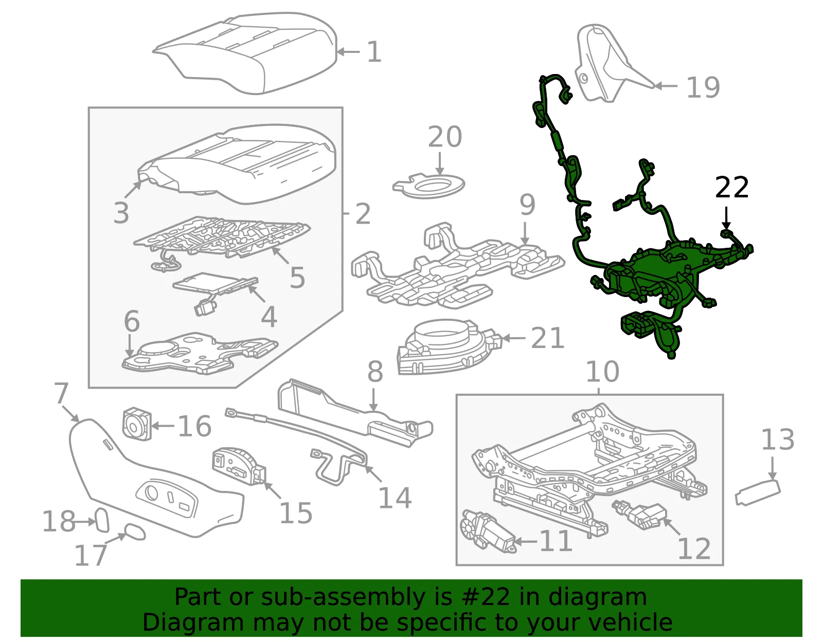 Harness - GM (85702802)