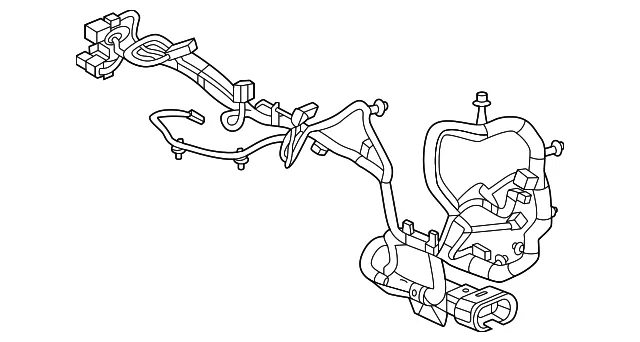 Console Wiring Harness - GM (85712021)