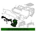 Console Wiring Harness - GM (85712021)
