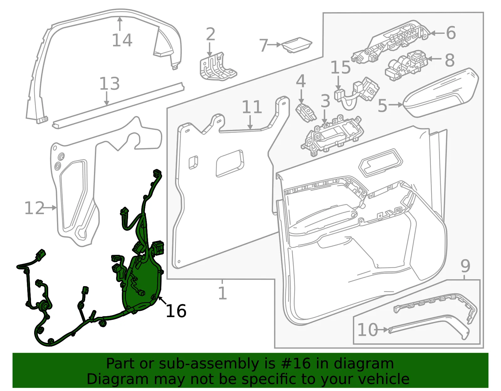 Wire Harness - GM (85723983)