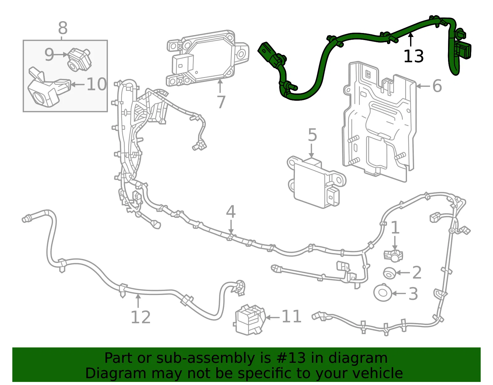 Harness - GM (85735621)