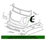 Fog Lamp Bezel - GM (85751573)
