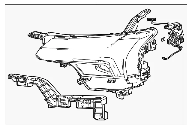 Headlamp - GM (85753512)
