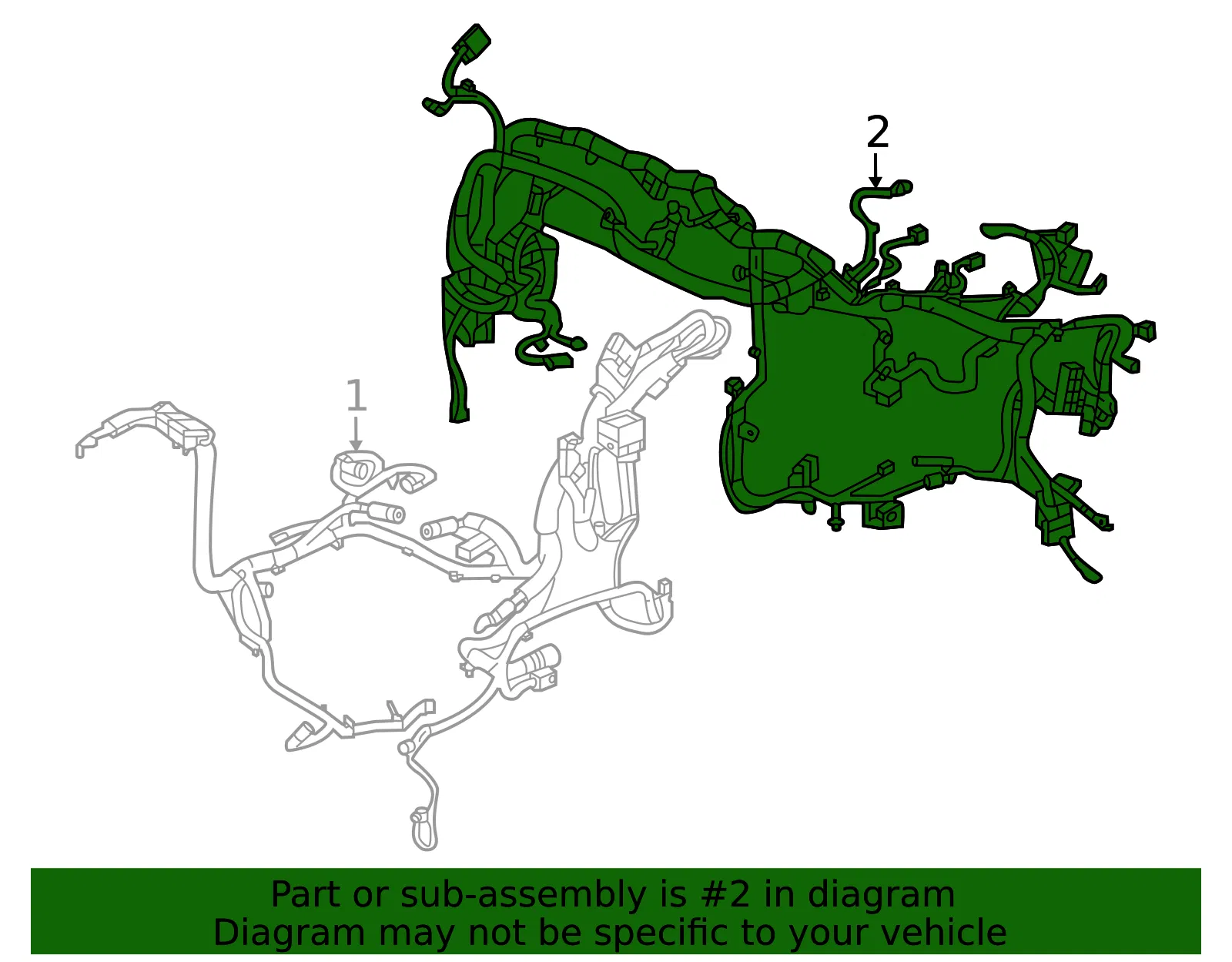 Wire Harness - GM (85783012)