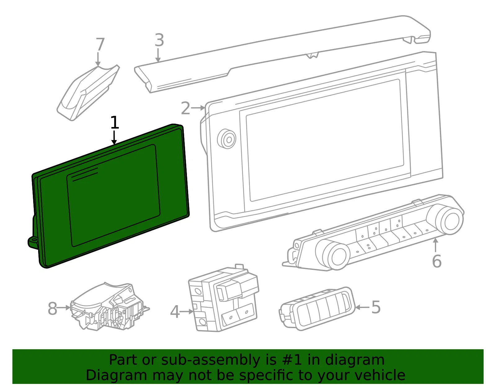 Cluster Assembly - GM (85788582)