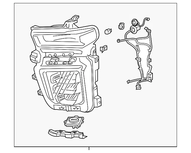 Headlamp - GM (85806855)