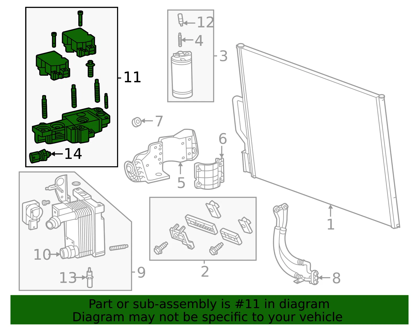 Center Module Assembly - GM (85818199)
