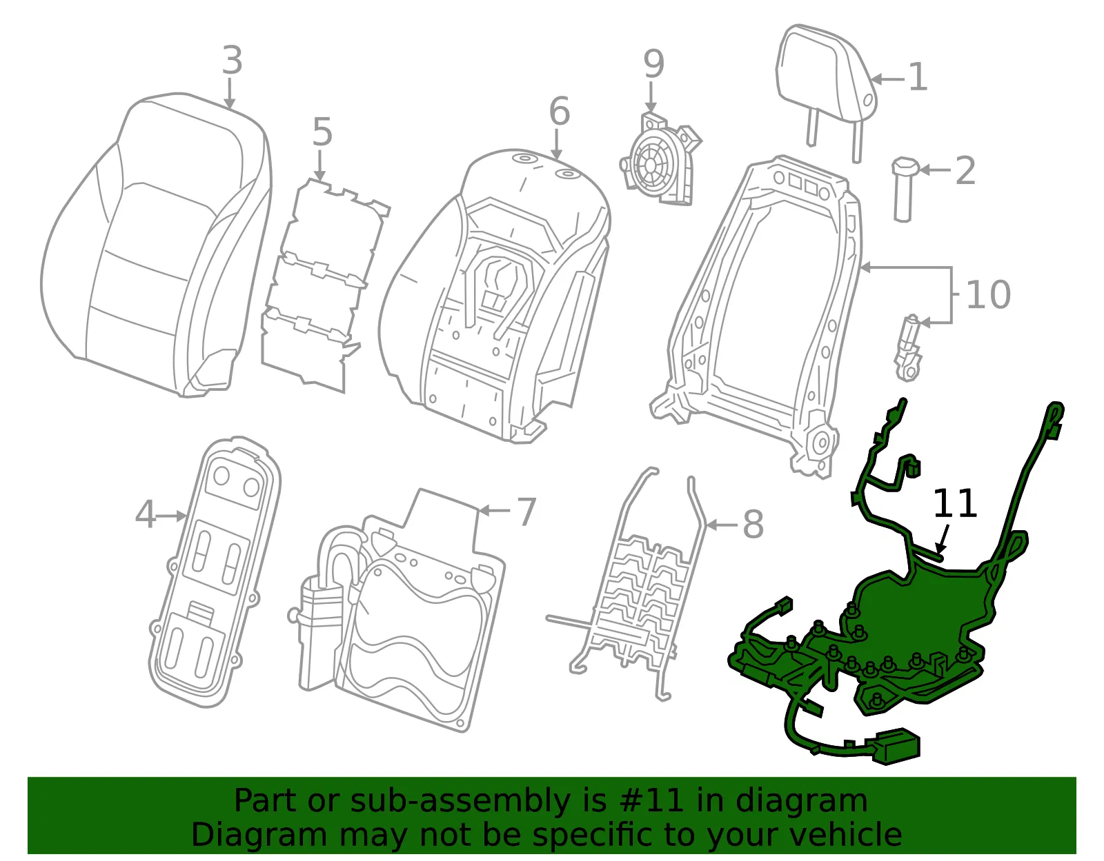 F Harness - GM (85835458)