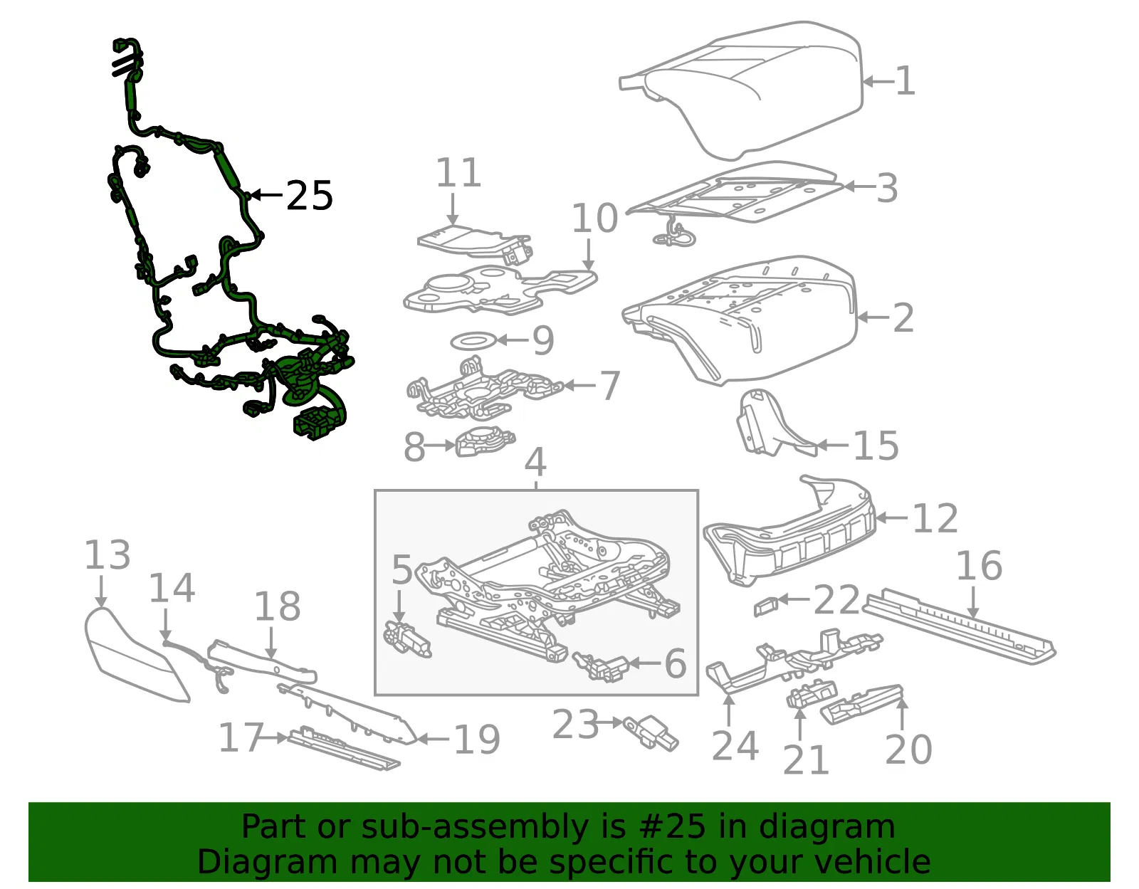 Harness - GM (85838739)