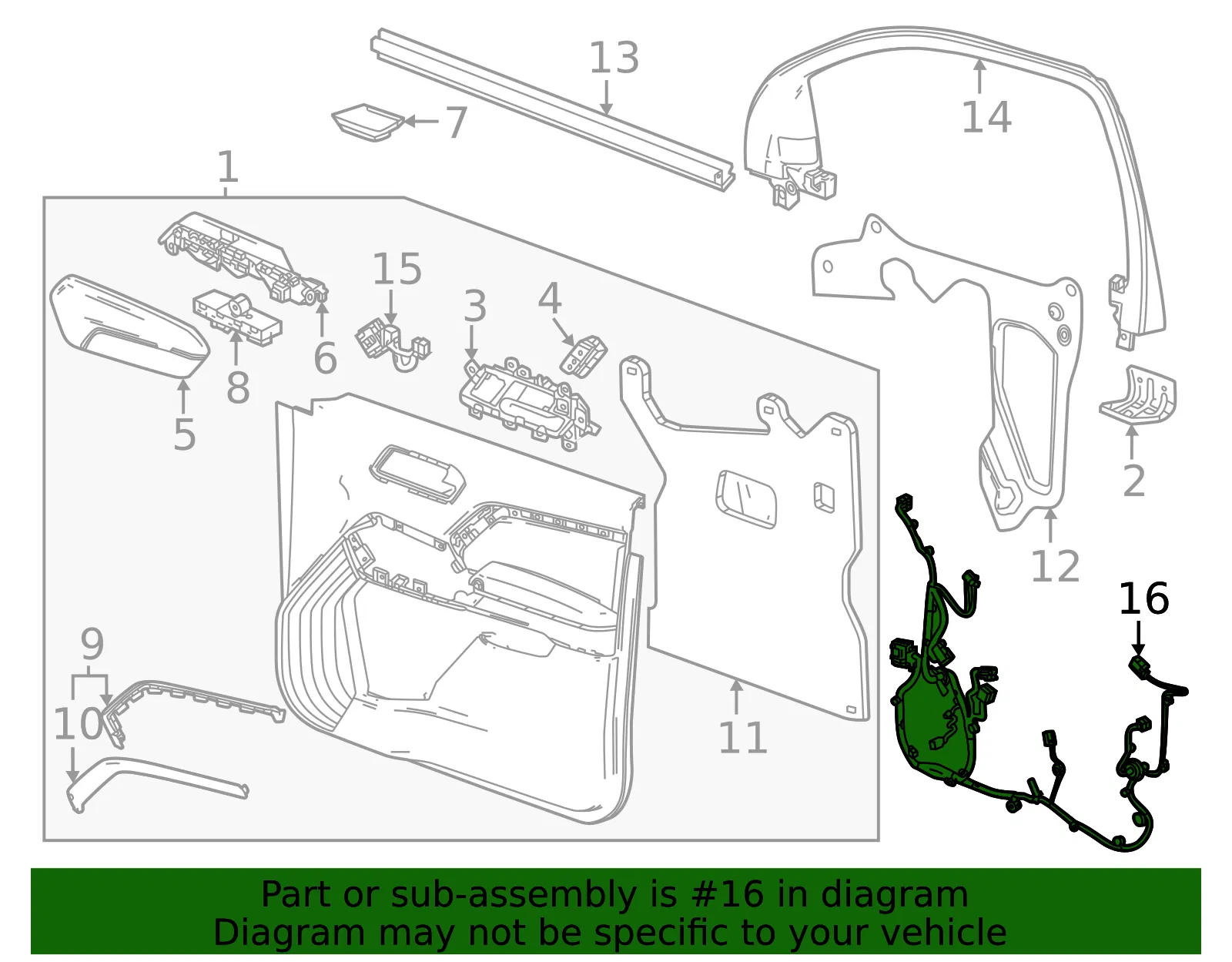 Wire Harness - GM (85843756)