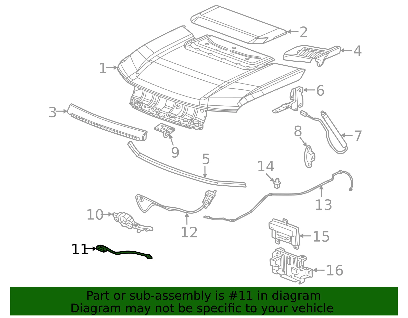 Release Switch - GM (85877553)
