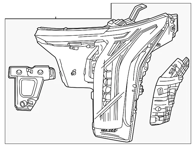 Headlamp - GM (86289416)