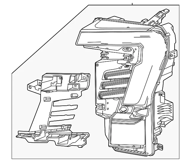 Headlamp - GM (86351501)