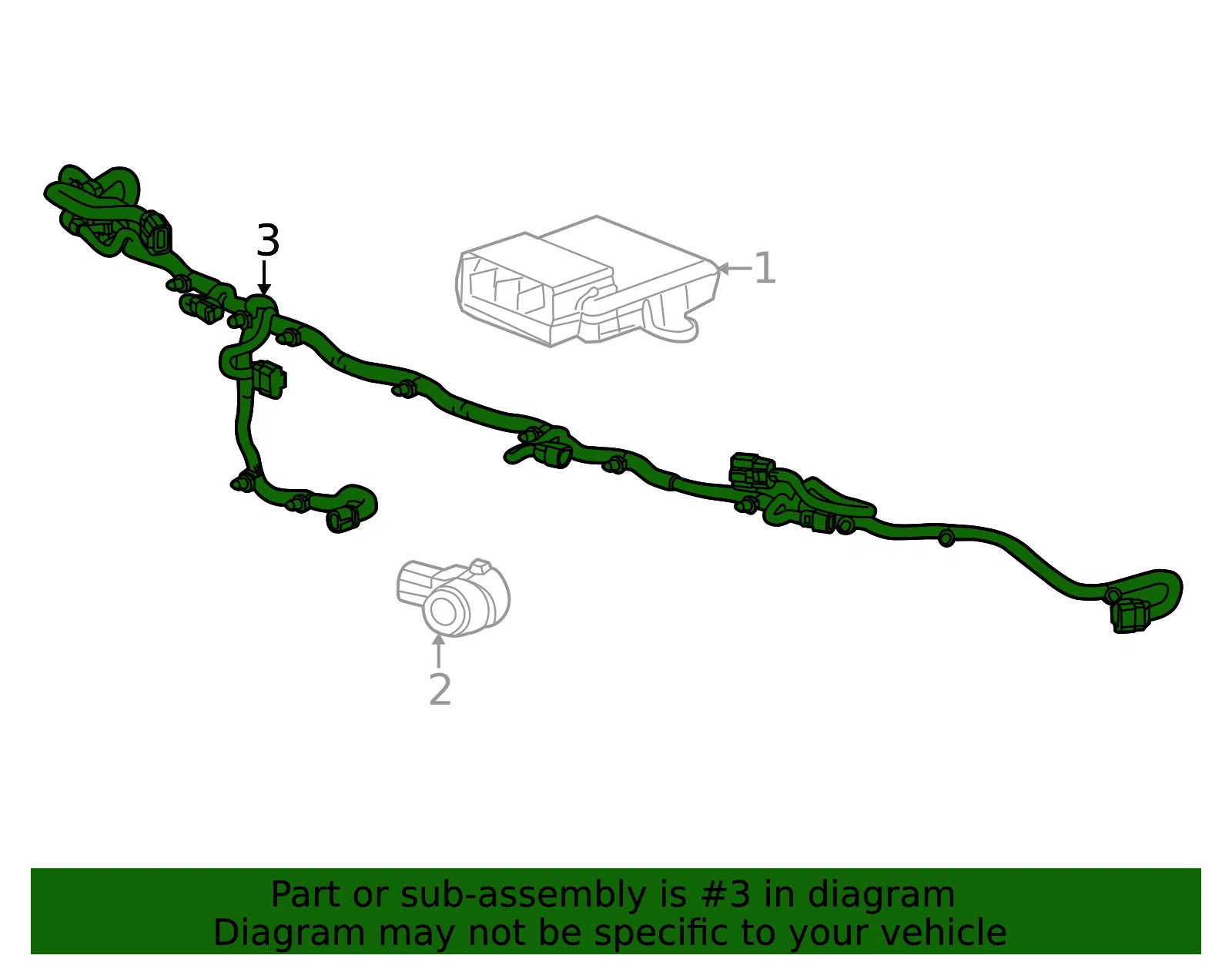 F Harness - GM (86506400)