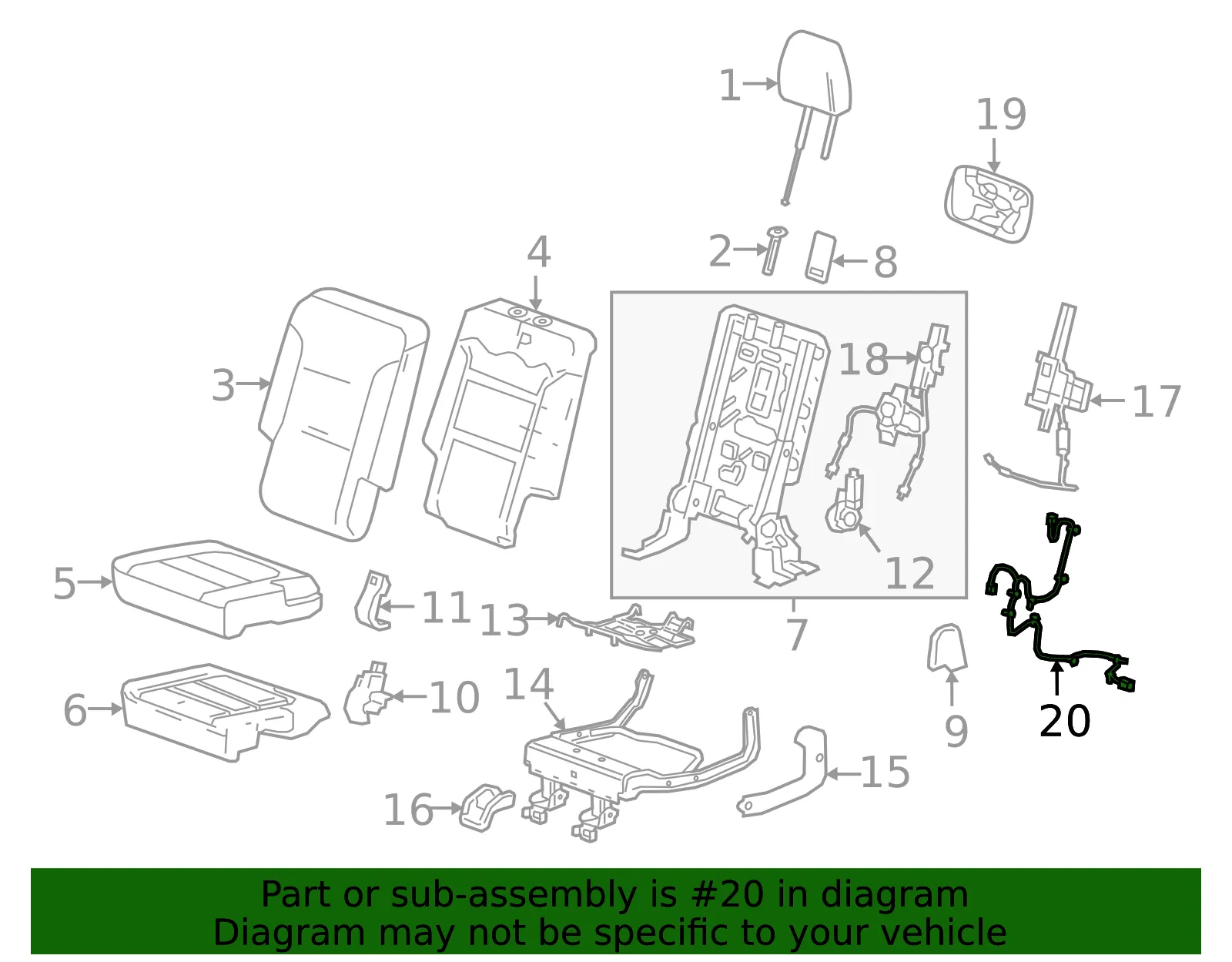 F Harness - GM (86507365)