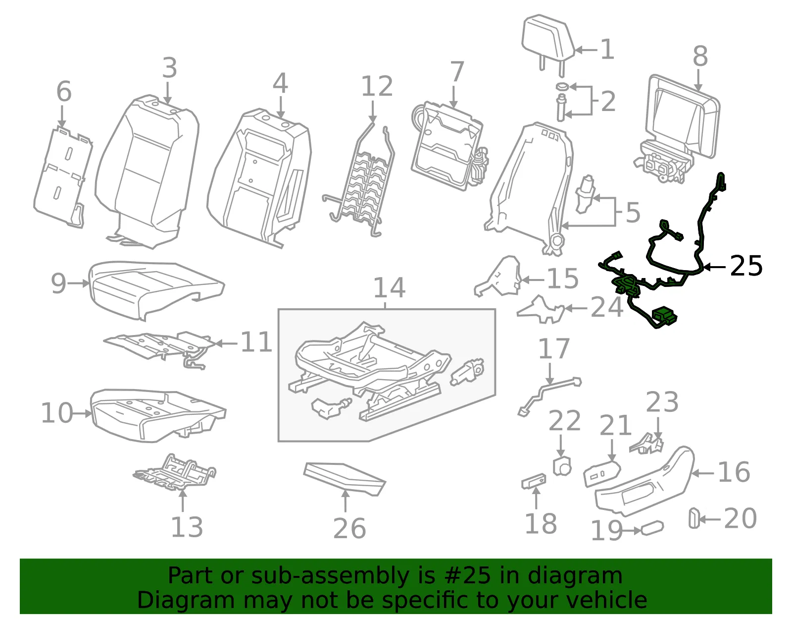 Harness - GM (86507648)