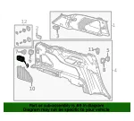Switch Bezel - GM (86509539)