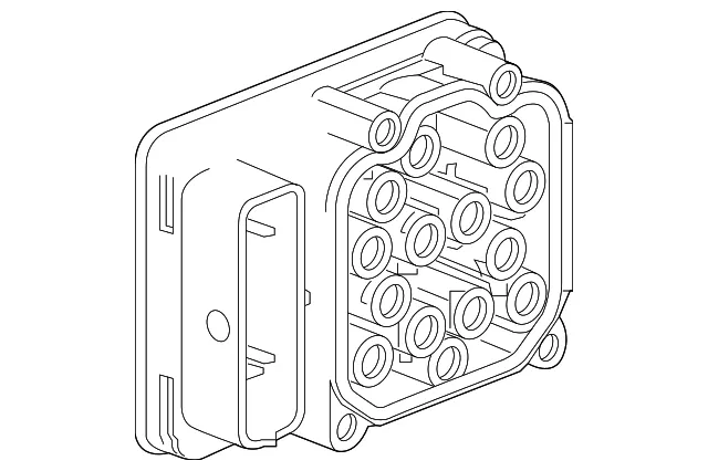 ABS Control Module - ACDelco (86517385)