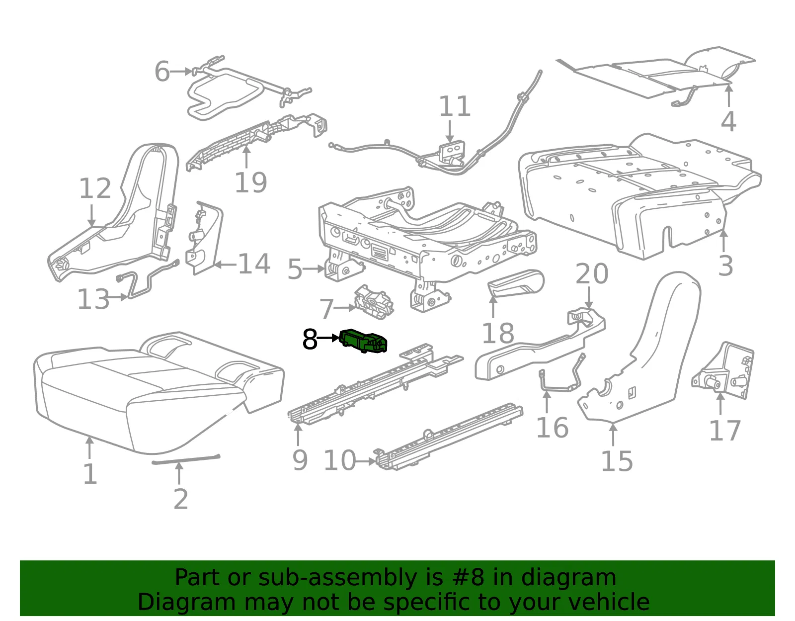 Actuator - GM (86517875)