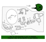 Driver Inflator Module - GM (86525959)
