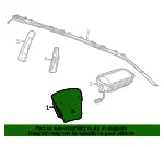 Driver Inflator Module - GM (86534832)