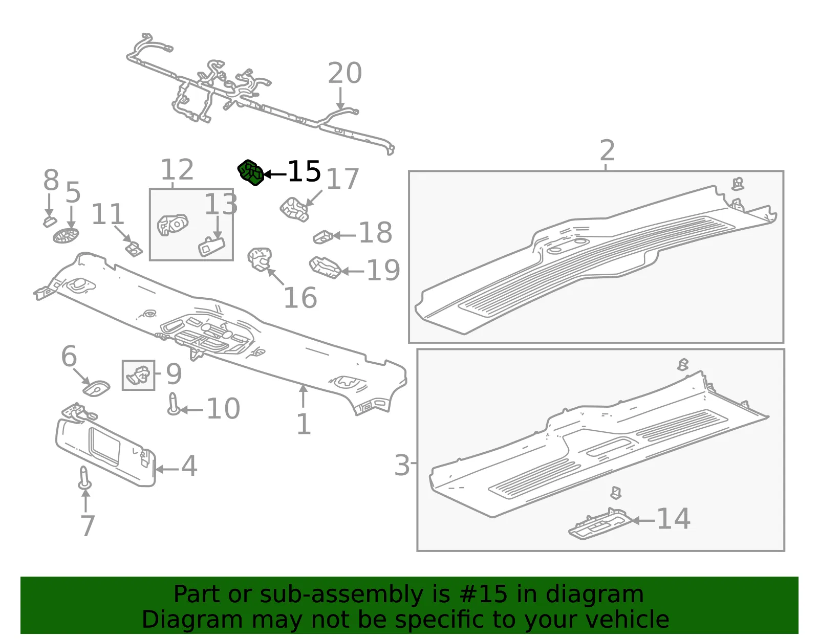 Combination Switch - GM (86547050)