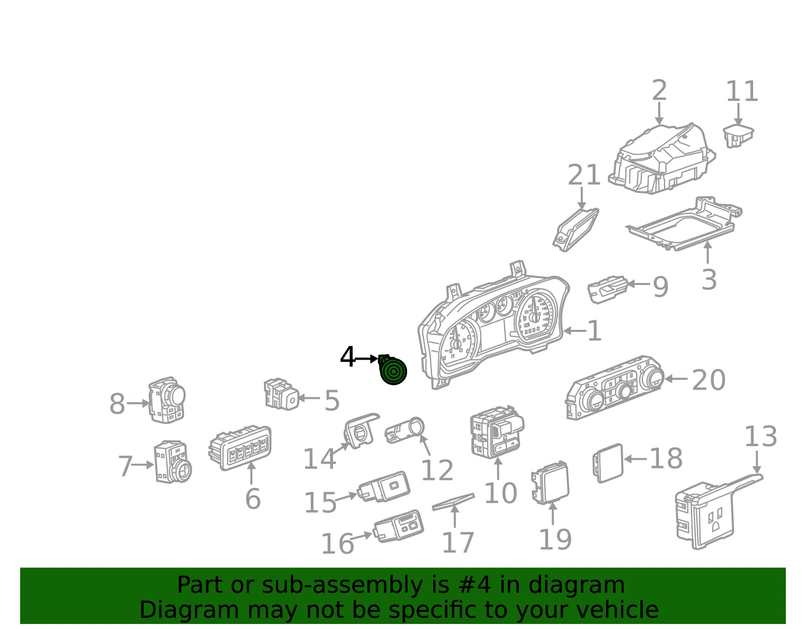 Power Switch - GM (86550151)