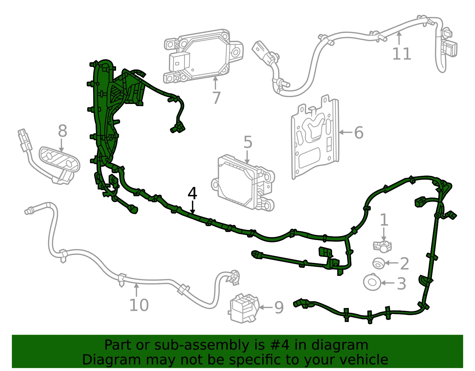 Harness - GM (86554103)