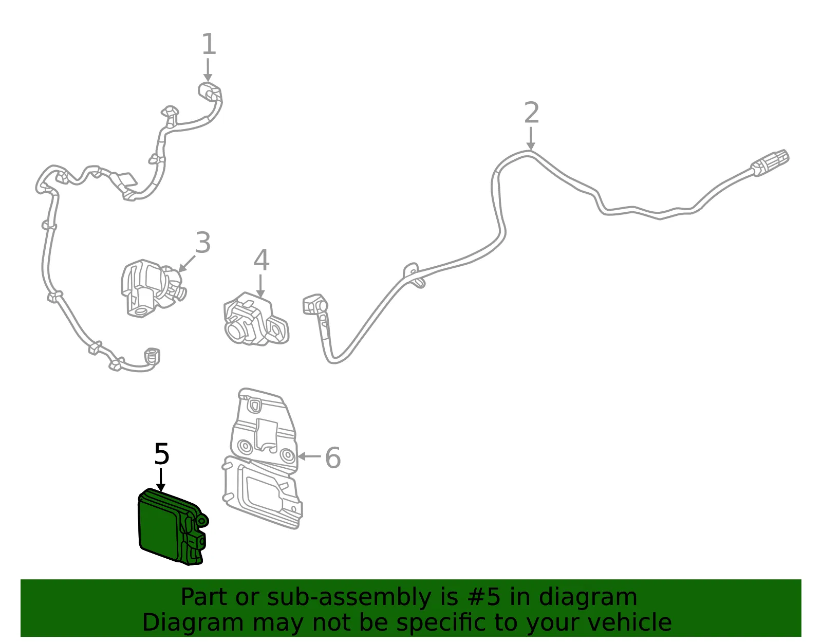 Distance Sensor - GM (86561245)