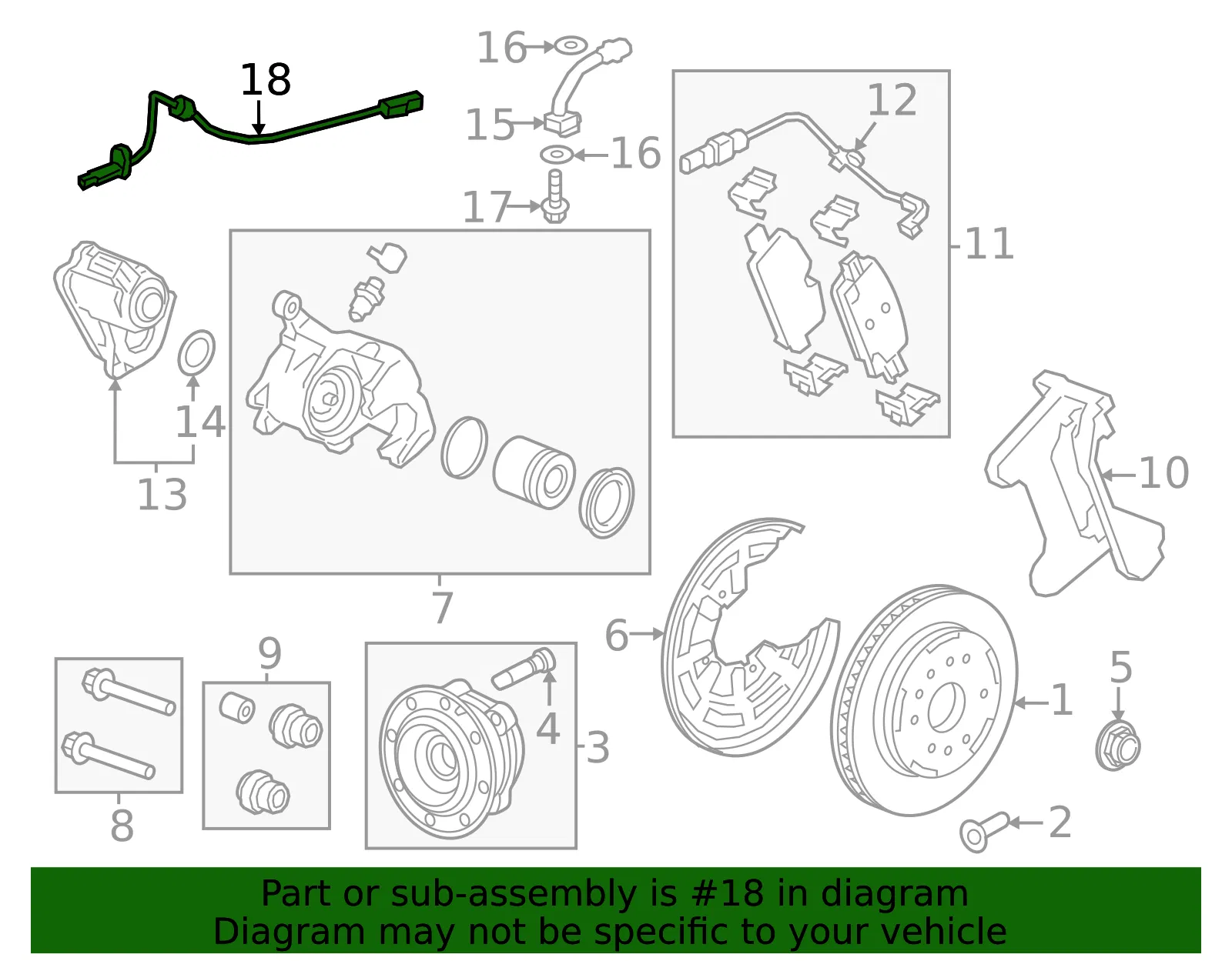 ABS Sensor - GM (86562357)