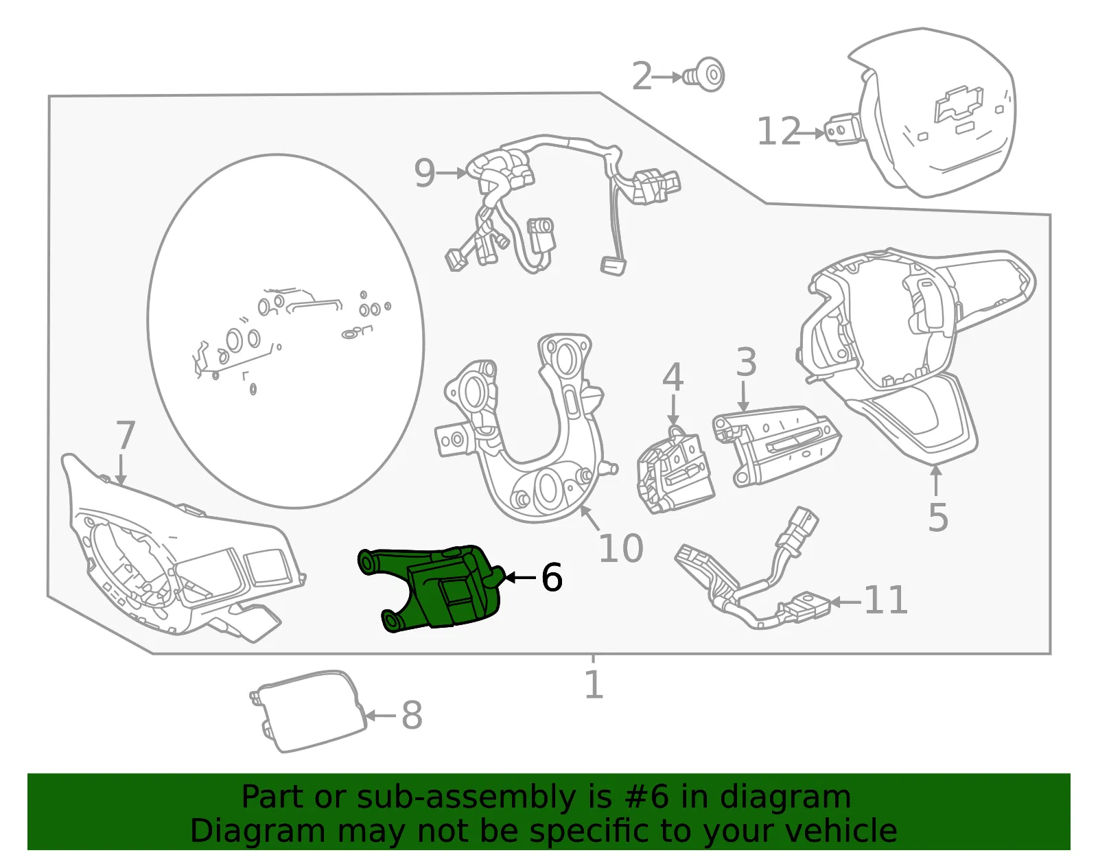 Audio Switch - GM (86591588)