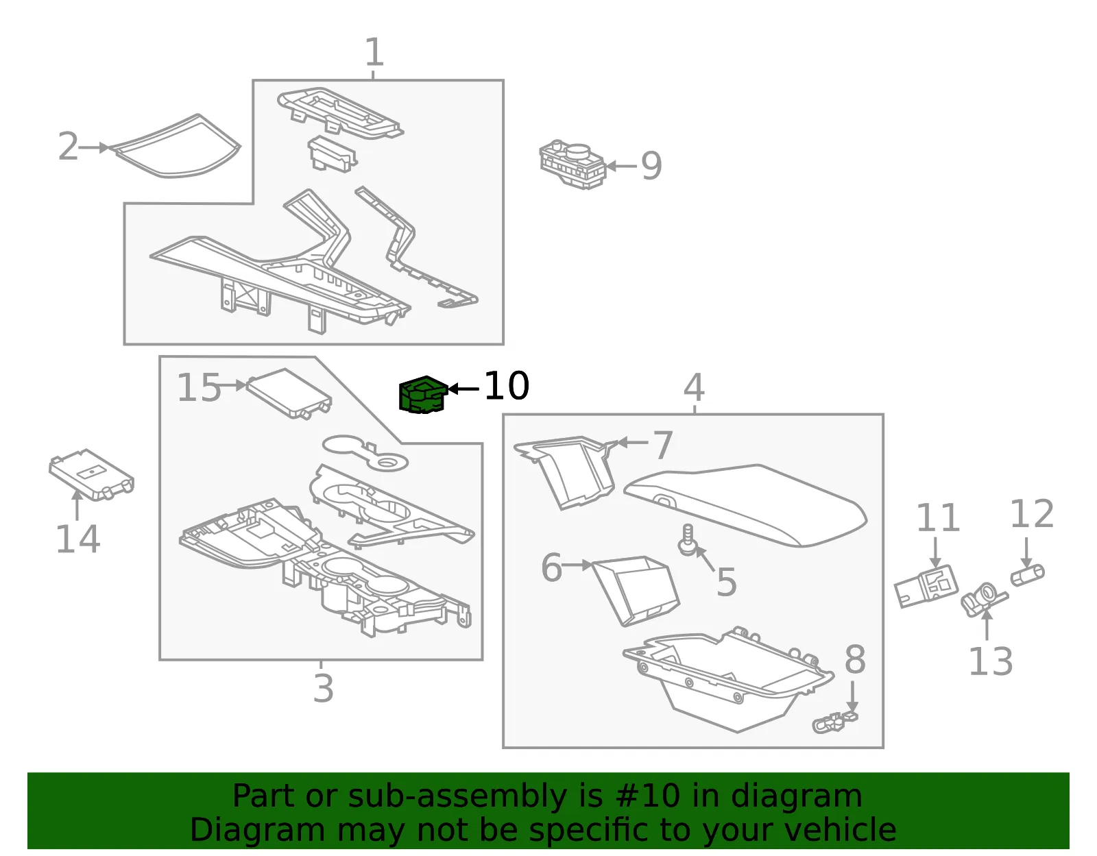 Stab Control Switch - GM (86772221)