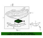 Headlamp Control Module - GM (86777487)