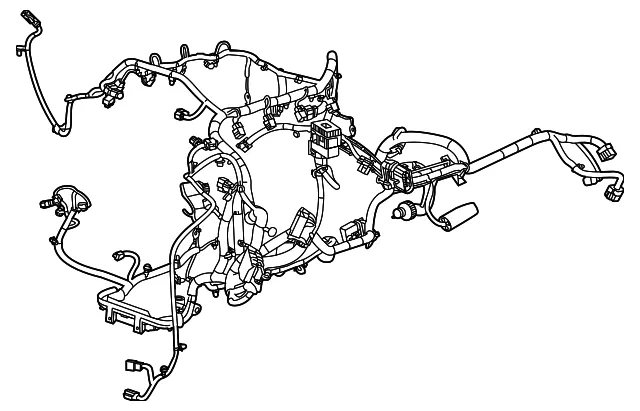 Engine Wiring Harness - GM (86777561)