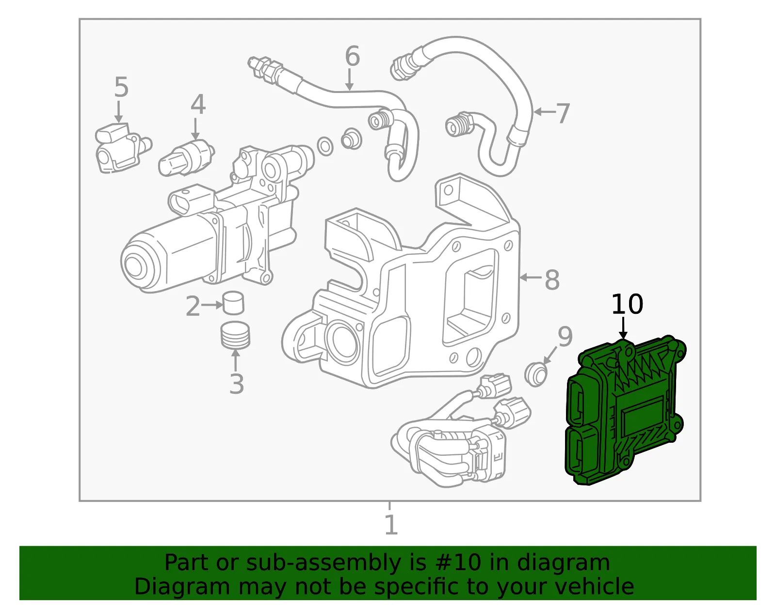 Rear Control Module - GM (86788448)