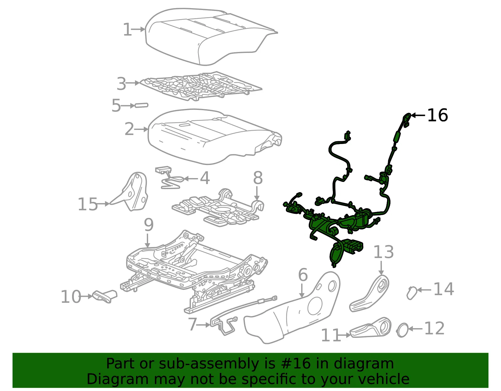 Harness - GM (86792483)