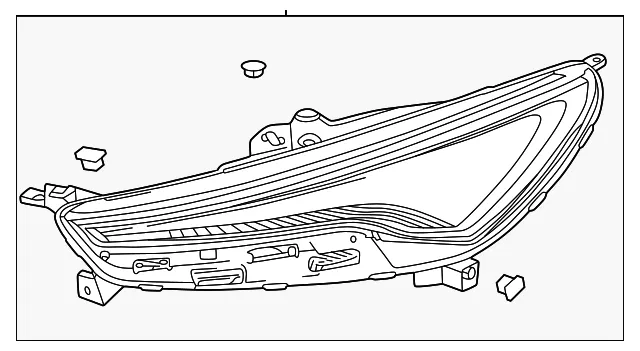 Daytime Run Lamp - GM (86797121)