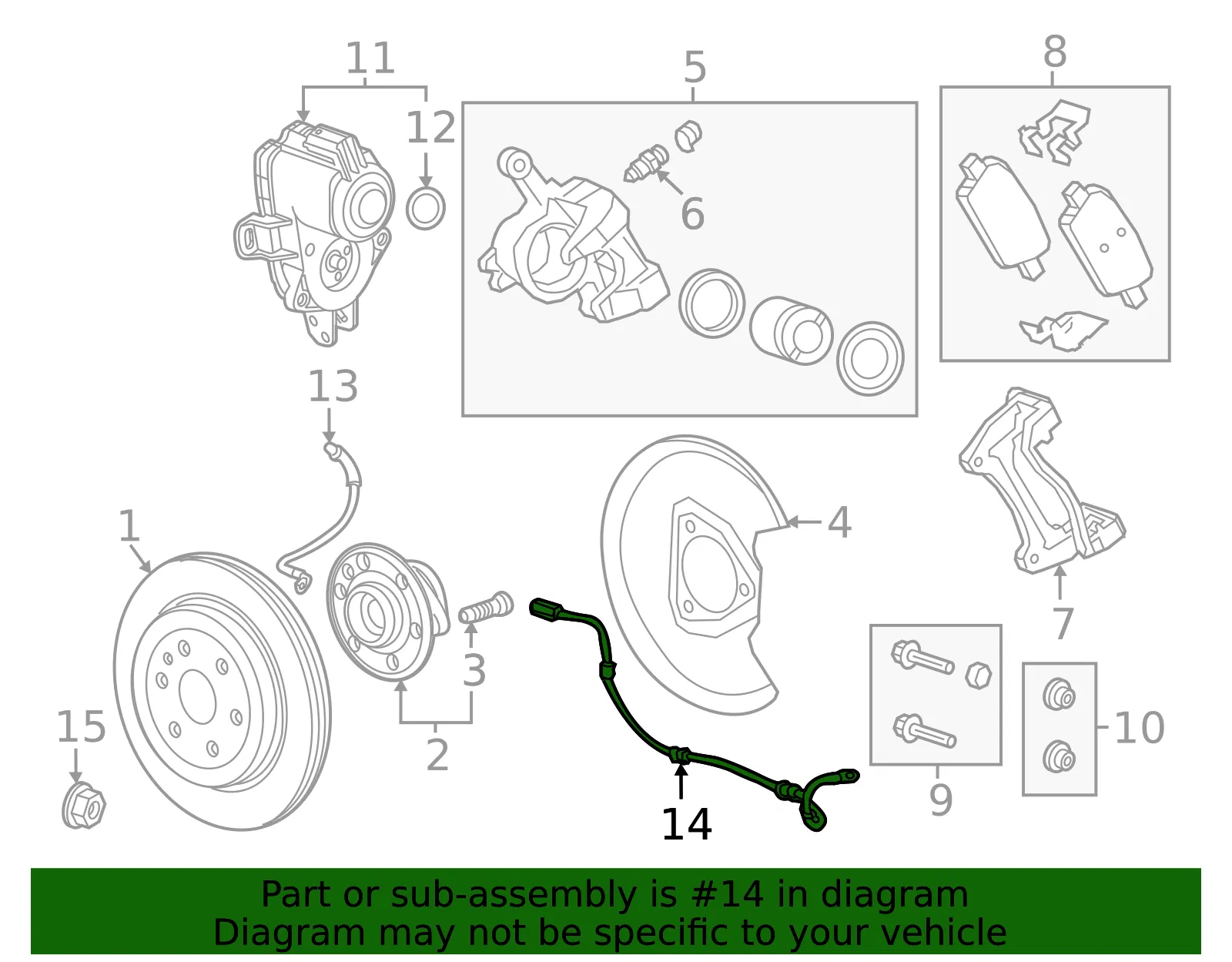 ABS Sensor - GM (86800842)