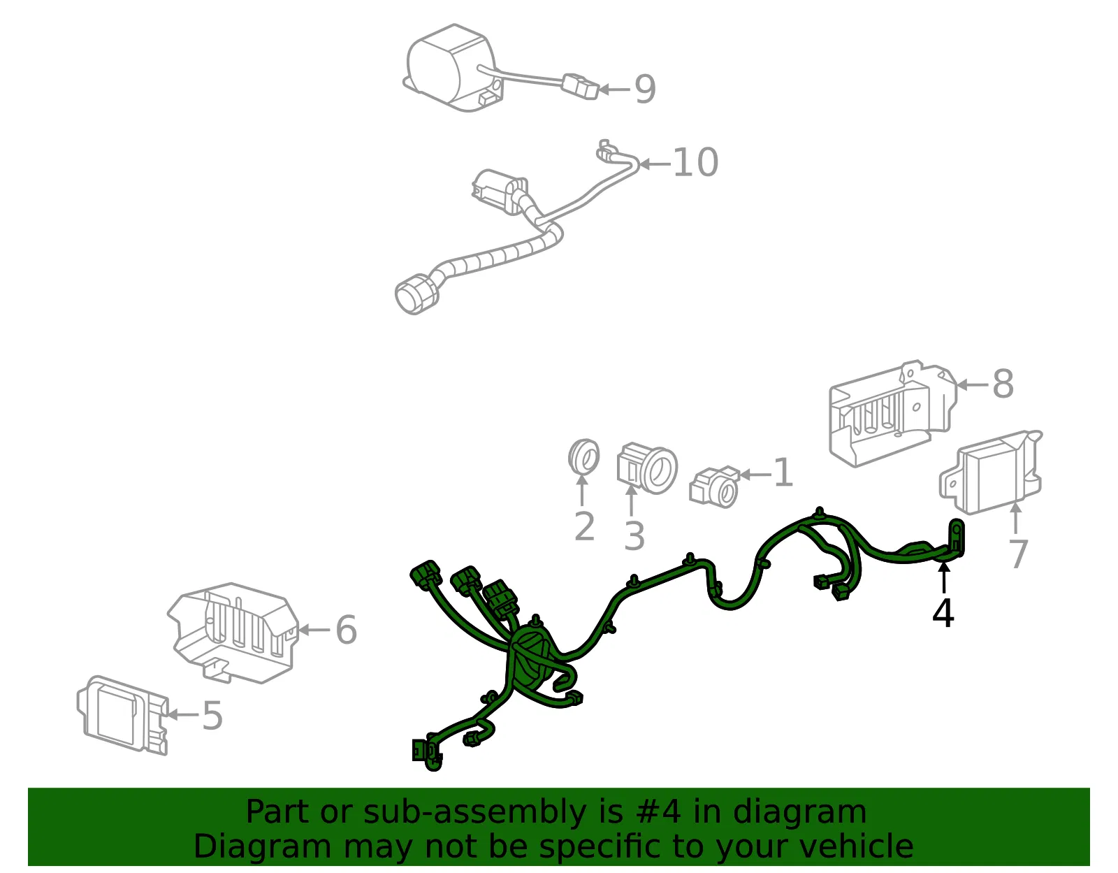 Harness - GM (86807475)