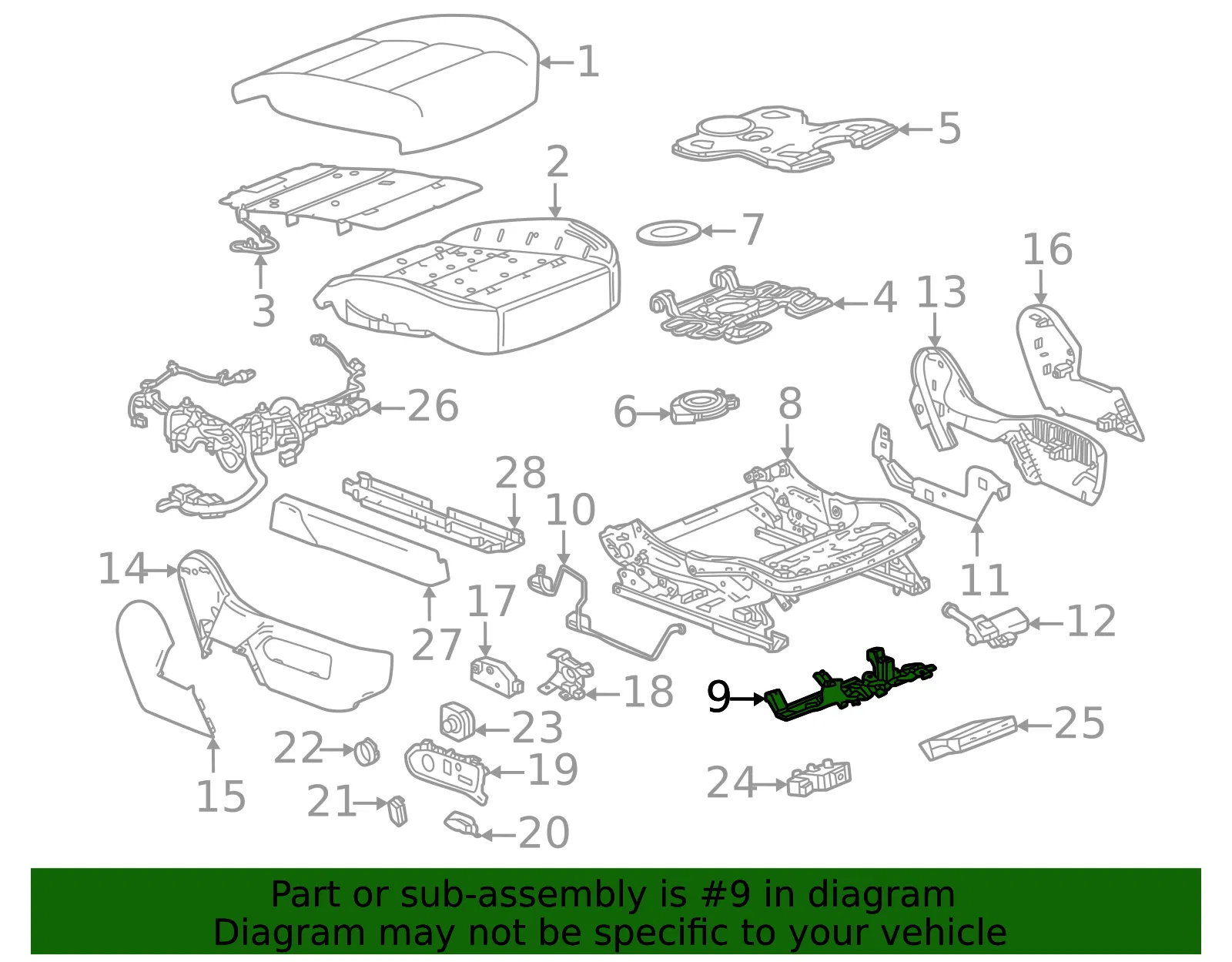 Module Mount Bracket - GM (86808685)