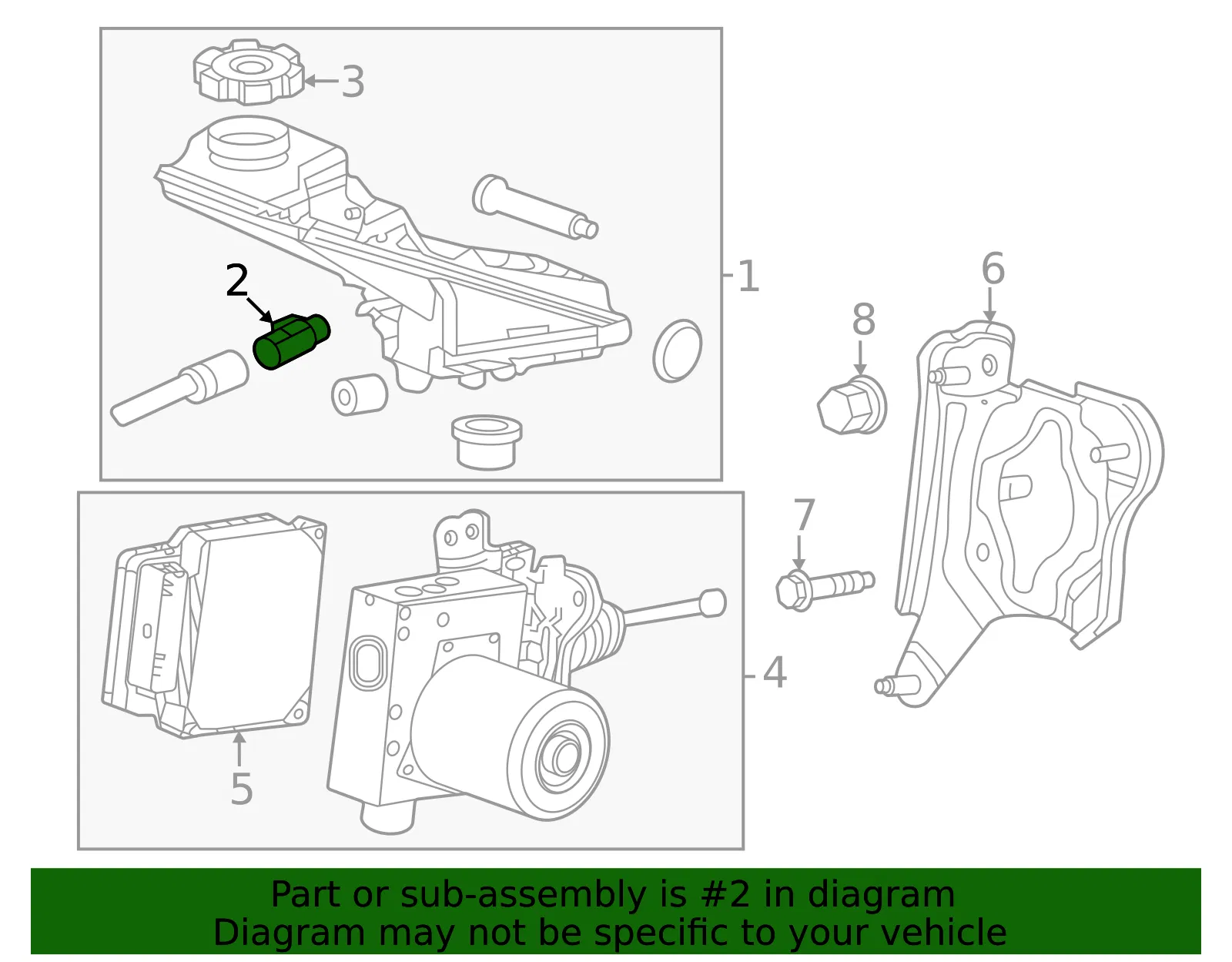 Fluid Level Sensor - GM (86811678)